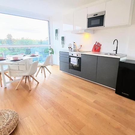 Rooftop Terrace, Free Garage Parking And Pool! Відень Екстер'єр фото
