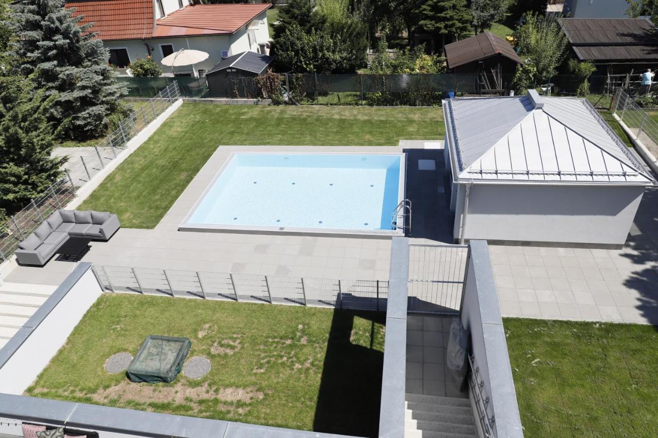 Rooftop Terrace, Free Garage Parking And Pool! Відень Екстер'єр фото
