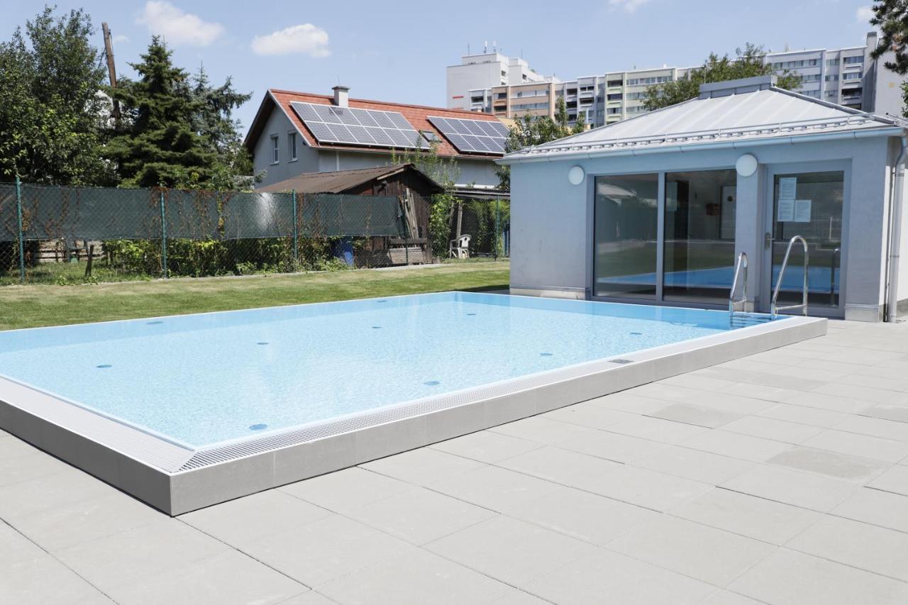 Rooftop Terrace, Free Garage Parking And Pool! Відень Екстер'єр фото