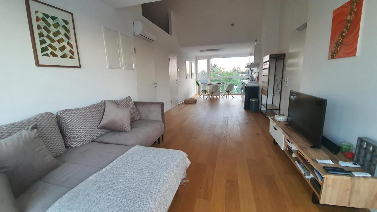 Rooftop Terrace, Free Garage Parking And Pool! Відень Екстер'єр фото