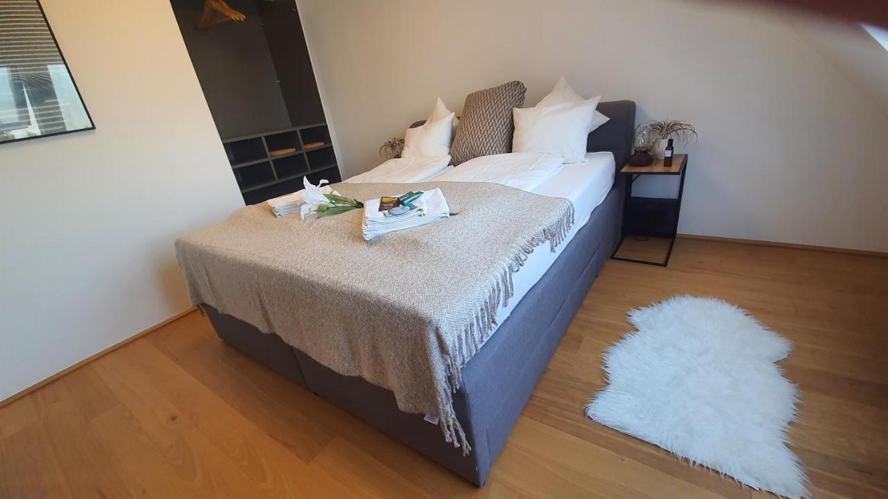 Rooftop Terrace, Free Garage Parking And Pool! Відень Екстер'єр фото